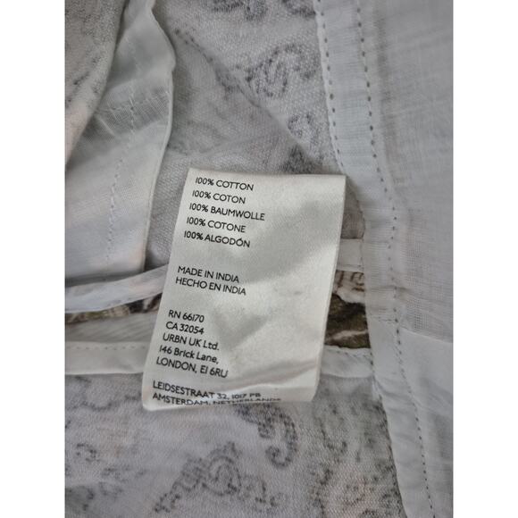 Anthropologie Pilcro Square-Neck Corduroy Babydoll Mini Dress - Picture 9 of 10